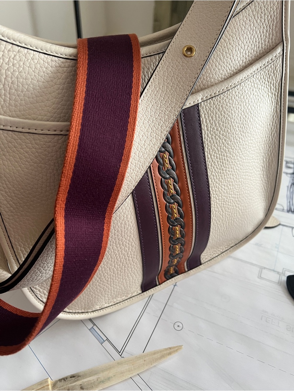 Coach Varsity Strap (only) for use with Emery styles or select Bags with Buckles - Picture 10 of 10